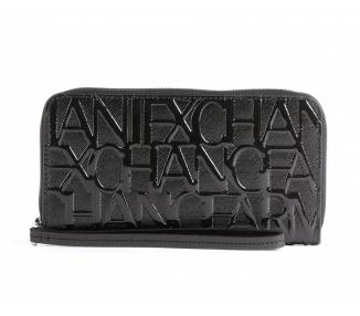 Portafoglio Armani Exchange donna logo stampato