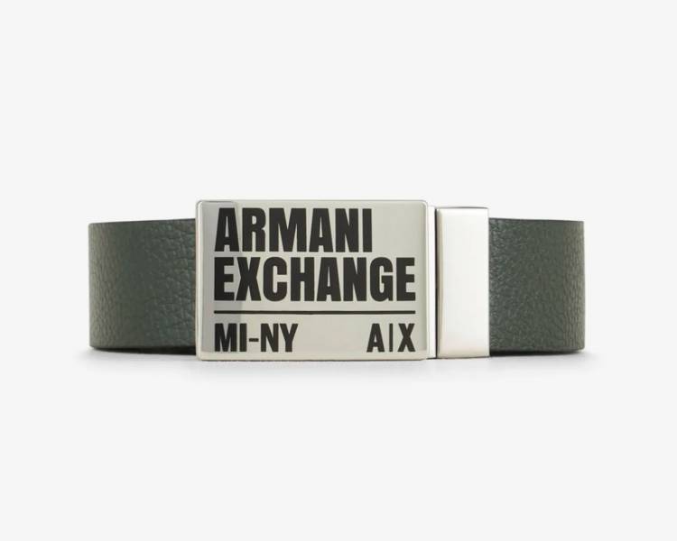 Cintura reversibile Armani Exchange uomo