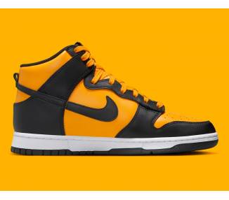 Nike dunk hi retro con giallo