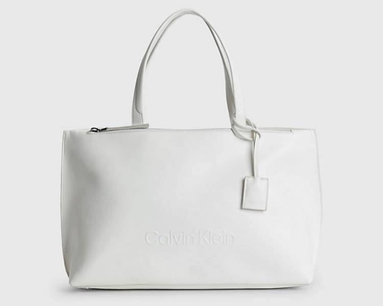 Calvin Klein Jeans SHOPPING BAG DONNA K60K609874 Nero - Borse Borse Donna  97,93 €