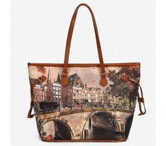 Y-NOT SHOPPING BAG DONNA 319-AUTUMN RIVER