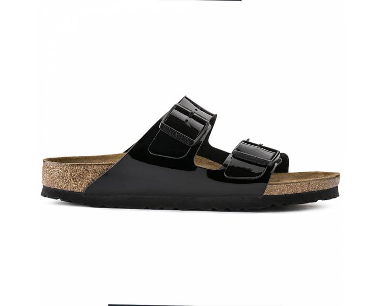 Birkenstock donna Arizona nero lucido