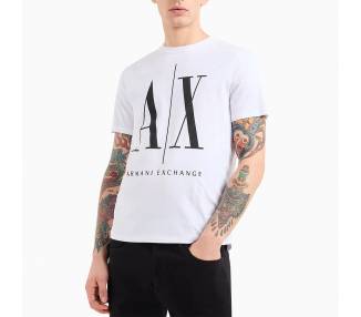 T-shirt uomo Armani Exchange con maxi logo