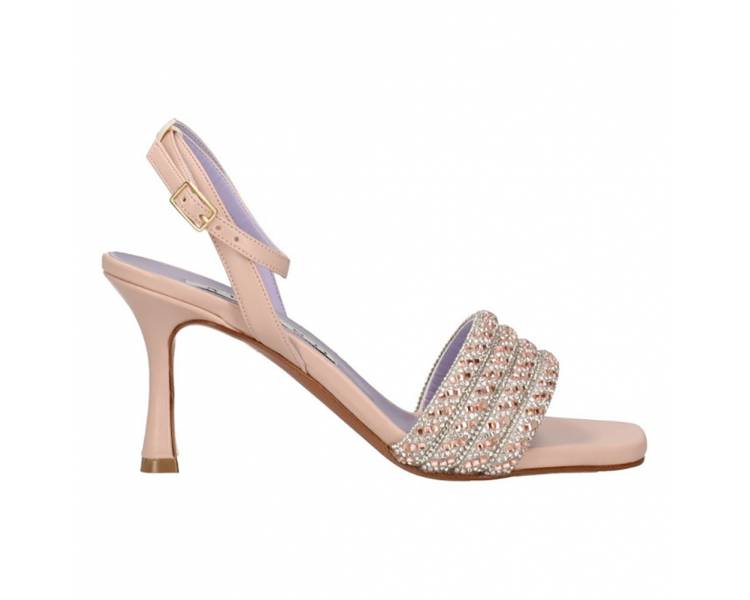 Sandalo elegante donna Albano con strass