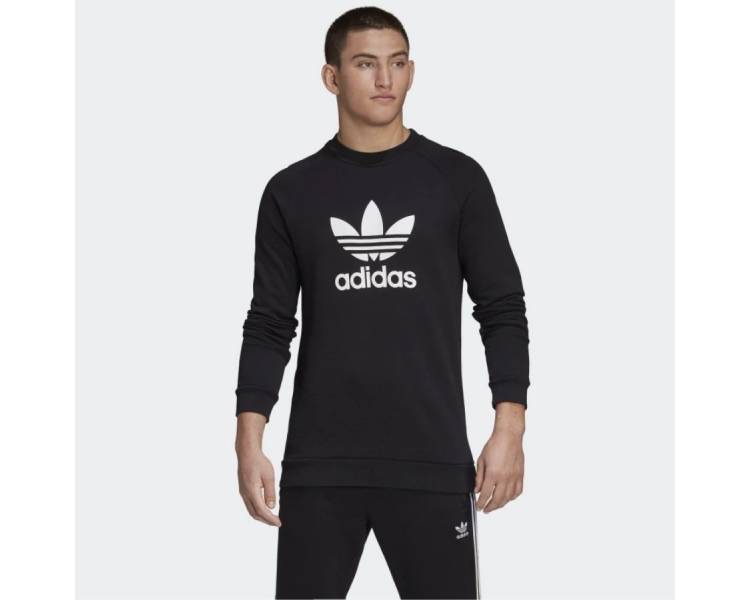 FELPA TREFOIL WARM-UP CREW ADIDAS UOMO CW1235